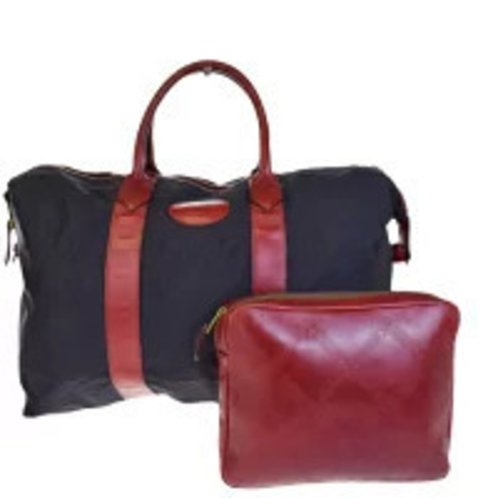 Yves Saint Laurent tote bag Handbag clutch Bordeaux Purple red leather